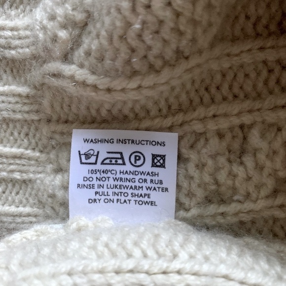 Johnstons of Elgin Luxury Cable Knit Chunky Cashmere Jumper Sweater - Picture 9 of 12